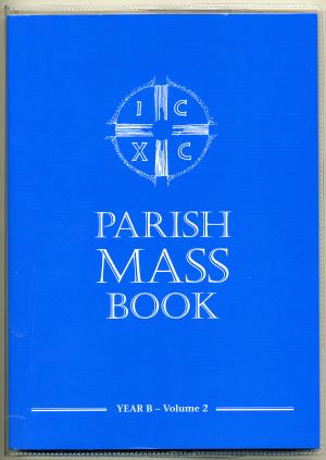 parish mass book wallet funeral booklet