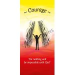 Core Values: Courage - Roller Banner RB1724