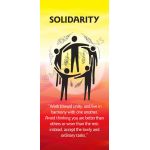 Catholic Social Teaching: Solidarity - Roller Banner RB2075