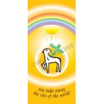 You take away the sins of the world - Roller Banner RB411
