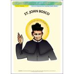 St. John Bosco - A3 Poster (STP872)