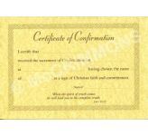 Certificate - Confirmation (A5)