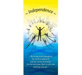 Core Values: Independence - Roller Banner RB1775