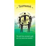 Core Values: Teamwork - Roller Banner RB1821