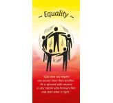 Core Values: Equality - Roller Banner RB1835