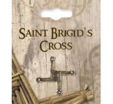 St Brigid's Gold Cross Brooch Pk6 (CBC1782)