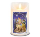 LED Candle: Nativity (CBC86698)