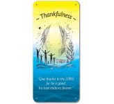 Core Values: Thankfulness - Display Board 1822X