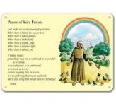 Personalised Saints Prayer - A2 Display Board