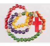 Wooden Bead 'Missionary' Rosary 