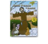 Saint Francis of Assisi Colouring Book