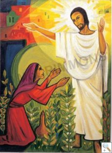 Jesus appears to Mary Magdalene - Banner