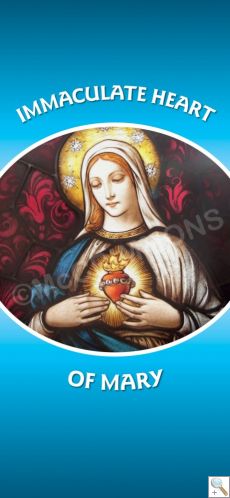 Immaculate Heart of Mary - Banner BAN1160