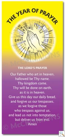 Year of Prayer: Violet Banner - BANYP24V
