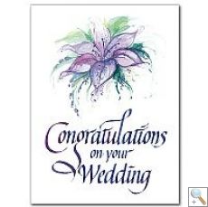 Wedding Congratulations Card (CA6602)