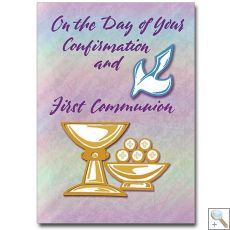 On the Day of Your Confirmation and First Communion (CB1470)