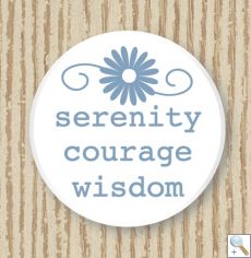 Porcelain Pocket Token: Serenity, Courage, Wisdom PK6 (CBC13510)
