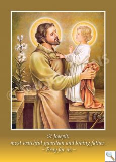 Prayercard: St Joseph - PC2021B