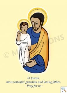 Prayercard: St Joseph - PC2021C