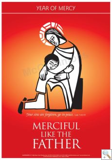 Your sins are forgiven - Year of Mercy Poster