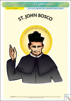 St. John Bosco - A3 Poster (STP872)