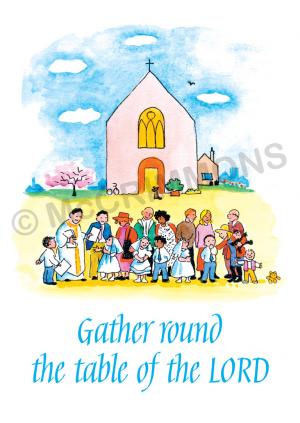 Gather round the table of the Lord - Banner