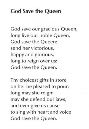 Download - God save the Queen (PDF download)