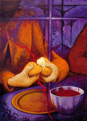 The Lord's Supper - Banner