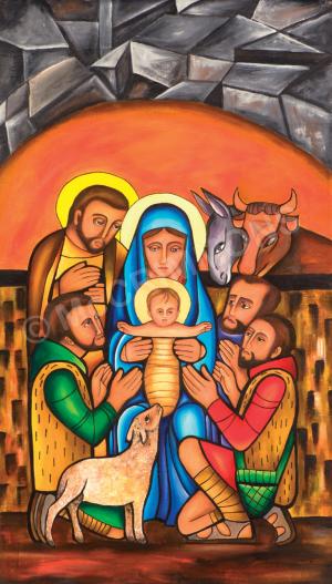 Nativity Banner