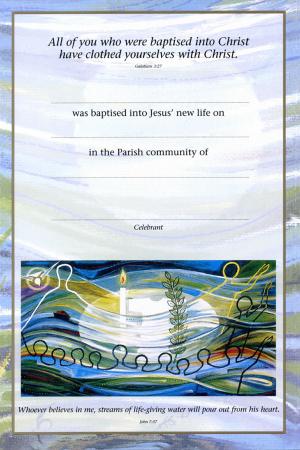 Certificate - Baptism 1/ Pack 25