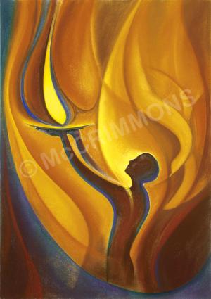 Prayer Banner - A Burning Offering