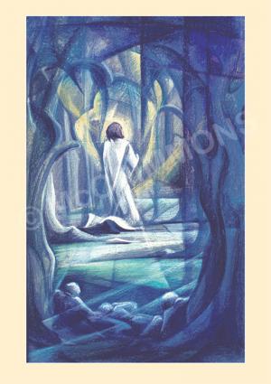 New Life Banner - Prayer at Gethsemane