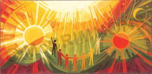 Psalm 18(19): David's song of victory - Banner