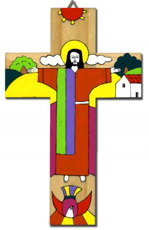 Christ is Risen - Salvadorian Cross