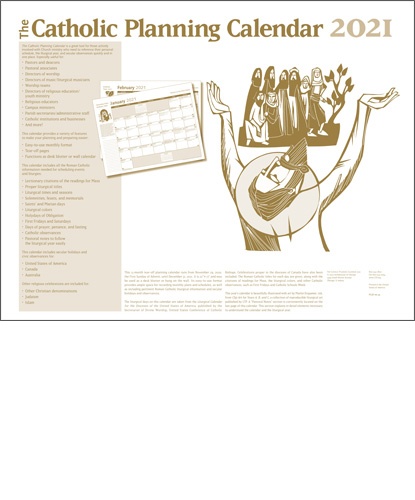 The Catholic Planning Calendar 2021