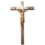 Wood Crucifix - Resin Corpus 24 1/2