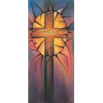 Cross & Crown of thorns - Lectern Frontal LF24