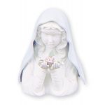 Blue Madonna - Touch of Rose Bust with Light (5 1/2