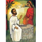 The Samaritan woman by the well - Banner