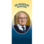 Sir Nicholas Winton - Roller Banner RB1375