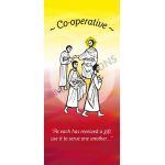 Core Values: Co-operative - Roller Banner RB1723