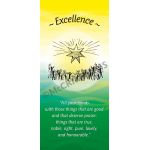 Core Values: Excellence - Roller Banner RB1742