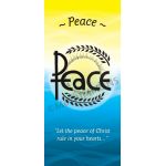 Core Values: Peace - Banner BAN1796