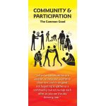 Catholic Social Teaching: Community & Participation Banner BAN2071