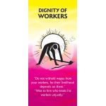 Catholic Social Teaching: Dignity of Workers Banner BAN2074