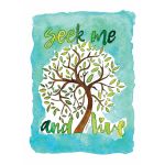 Love Scripture: Seek me and live - Banner BAN687
