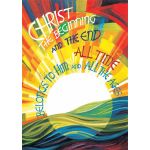 Christ the beginning and the End A2 Di-Bond Display Board 852