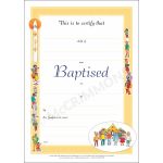 Certificate - Baptism (A4)