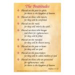 The Beatitudes Cards - Pack of 10 (A5)