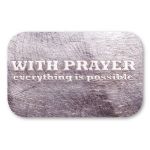 Tin Prayer Box: With Prayer... (CBC46108)